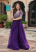 Picture of Marvelous Georgette Purple Readymade Gown