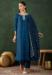 Picture of Organza Midnight Blue Readymade Salwar Kameez