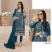 Picture of Georgette Midnight Blue Straight Cut Salwar Kameez