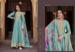 Picture of Sublime Silk Cadet Blue Anarkali Salwar Kameez