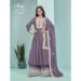 Picture of Sightly Georgette Grey Anarkali Salwar Kameez