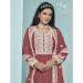 Picture of Good Looking Georgette Indian Red Anarkali Salwar Kameez