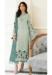 Picture of Georgette Off White Straight Cut Salwar Kameez