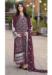 Picture of Georgette Dark Olive Green Straight Cut Salwar Kameez