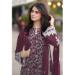 Picture of Georgette Dark Olive Green Straight Cut Salwar Kameez