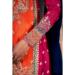 Picture of Crimson & Orange Red Straight Cut Salwar Kameez