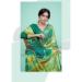 Picture of Admirable Crepe & Silk Dark Sea Green Saree