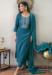 Picture of Ravishing Rayon Steel Blue Readymade Salwar Kameez