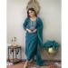 Picture of Ravishing Rayon Steel Blue Readymade Salwar Kameez