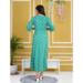 Picture of Rayon & Cotton Light Sea Green Kurtis And Tunic