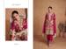 Picture of Chiffon Fire Brick Straight Cut Salwar Kameez