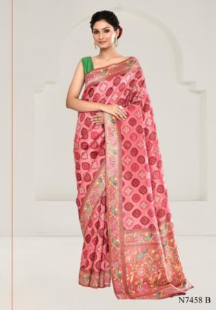 Picture of Splendid Silk Maroon Saree