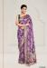 Picture of Excellent Silk Purple Saree