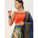 Picture of Well Formed Satin & Silk Slate Grey Lehenga Choli