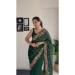 Picture of Delightful Georgette Sea Green Saree