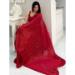 Picture of Good Looking Georgette Dark Red Saree