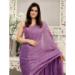 Picture of Splendid Georgette Fuchsia Saree