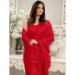 Picture of Amazing Georgette Crimson Saree