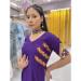 Picture of Beauteous Silk Purple Kurtis & Tunic