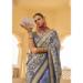 Picture of Bewitching Silk Light Slate Grey Saree