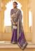 Picture of Magnificent Silk Purple Saree