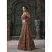 Picture of Enticing Georgette Maroon Lehenga Choli