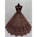 Picture of Nice Georgette Maroon Lehenga Choli