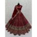 Picture of Classy Georgette Light Coral Lehenga Choli