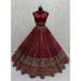 Picture of Classy Georgette Light Coral Lehenga Choli