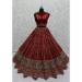 Picture of Resplendent Georgette Maroon Lehenga Choli