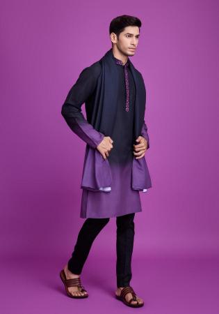 Picture of Exquisite Rayon Dark Slate Grey Kurtas