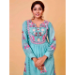 Picture of Sightly Georgette Light Blue Readymade Salwar Kameez