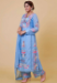 Picture of Charming Georgette Sky Blue Readymade Salwar Kameez