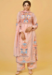 Picture of Georgette Pale Golden Rod Readymade Salwar Kameez