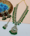 Picture of Grand Dark Green Necklace Set