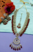 Picture of Stunning Maroon Necklace Set