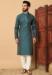 Picture of Appealing Chiffon Sea Green Kurtas