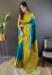 Picture of Lovely Silk Sea Green Saree