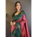 Picture of Radiant Silk Maroon Saree