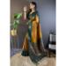 Picture of Delightful Silk Golden Rod Saree