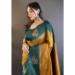 Picture of Delightful Silk Golden Rod Saree