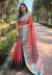 Picture of Ideal Silk Indian Red Saree