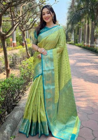 Picture of Shapely Silk Tan Saree