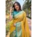 Picture of Lovely Silk Yellow Saree