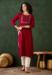 Picture of Sightly Rayon Maroon Kurtis & Tunic