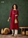 Picture of Sightly Rayon Maroon Kurtis & Tunic