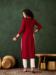 Picture of Sightly Rayon Maroon Kurtis & Tunic