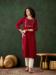 Picture of Sightly Rayon Maroon Kurtis & Tunic