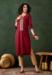 Picture of Ravishing Rayon Maroon Kurtis & Tunic