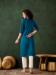 Picture of Magnificent Rayon Navy Blue Kurtis & Tunic